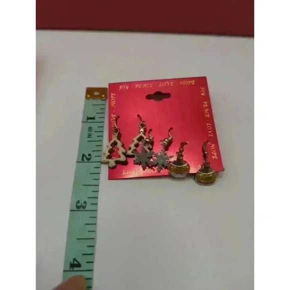 Avon Snowflake Bundle Necklace NWT Earrings Silver Tone Rhinestones Jewelry Set - Picture 7 of 7